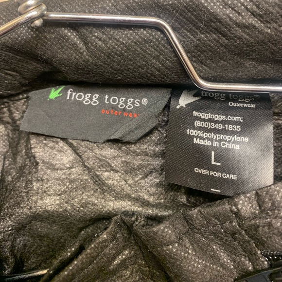 Frogg Toggs Men’s Classic All Sport Rain Suit. Jacket: Size Large. Pant: Size XL - Picture 6 of 8